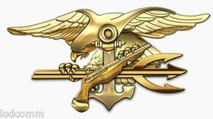 Navy SEAL Logo - US Navy SEAL SEALS Logo Badge (2 Decals!) Vinyl Stickers Decal | eBay