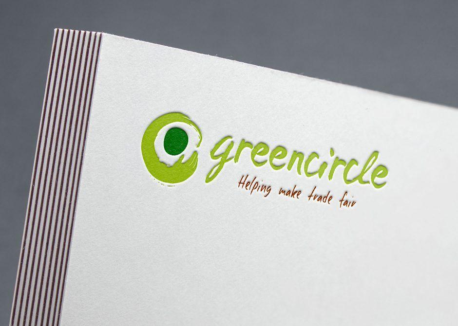 With Green Circle Brand Logo - Logo Design Gallery. Portfolio. Free Thinking Design