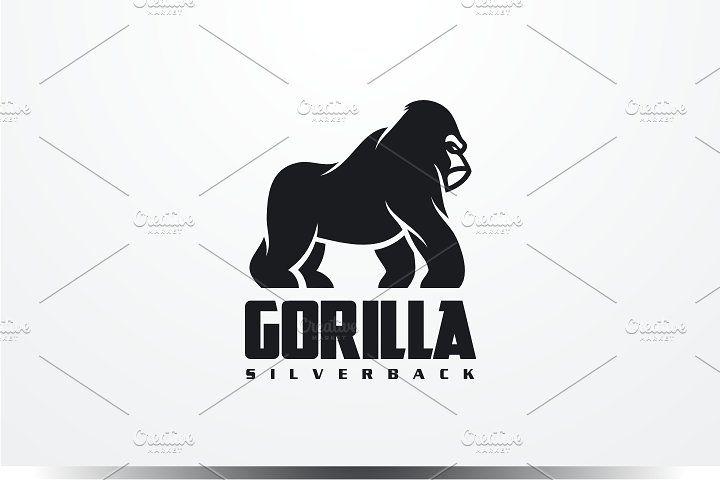 Gorilla Logo - Gorilla Logo Logo Templates Creative Market