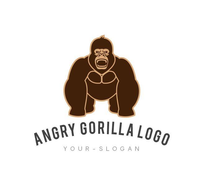 Gorilla Logo - Gorilla Logo & Business Card Template - The Design Love