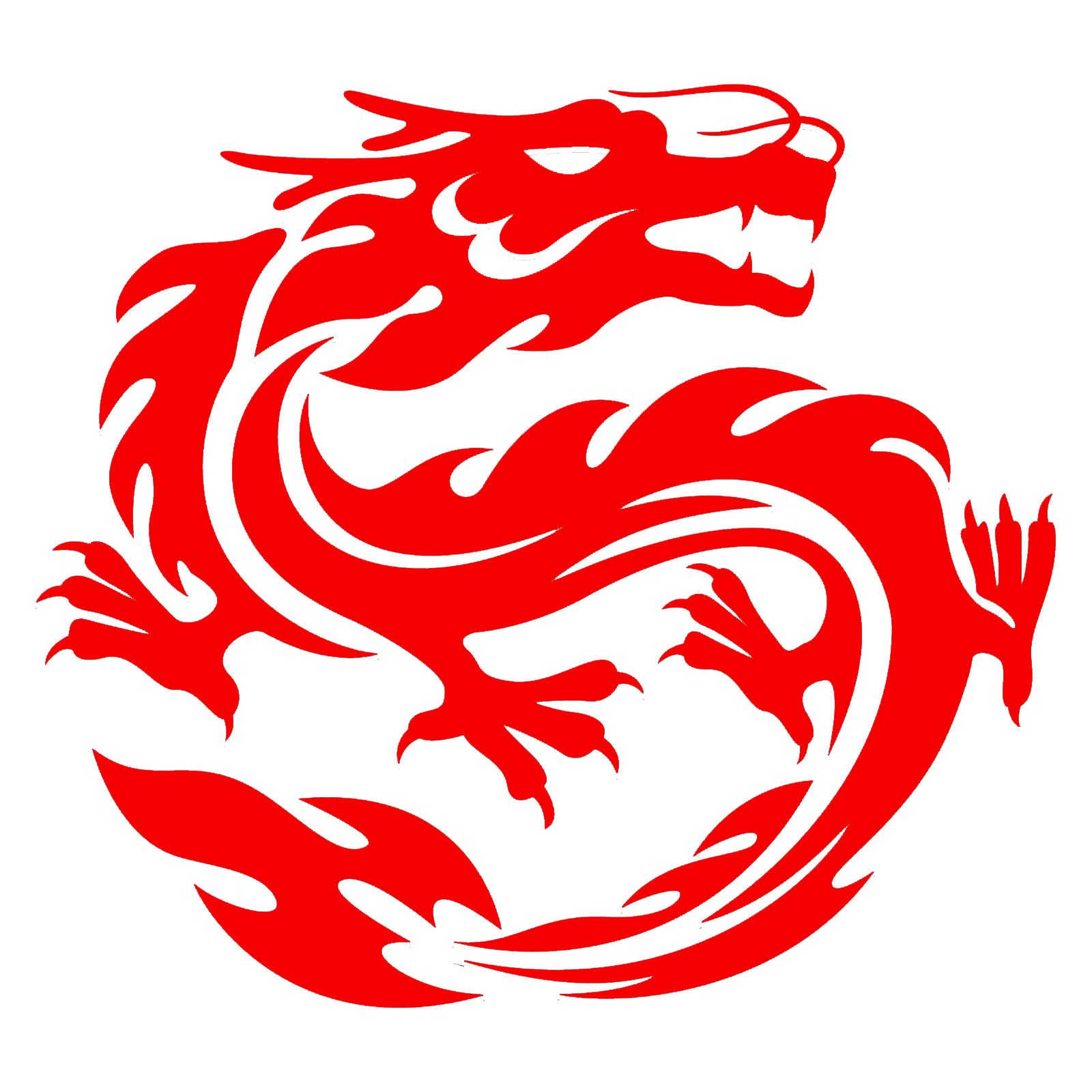 Clear Basketball Logo - Red Dragons Logo_clear Basketball Academy