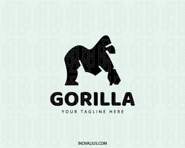 Gorilla Logo - Gorilla Logo For Sale | Inovalius