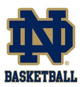 Clear Basketball Logo - Notre Dame Fighting Irish BASKETBALL w/ ND LOGO Clear