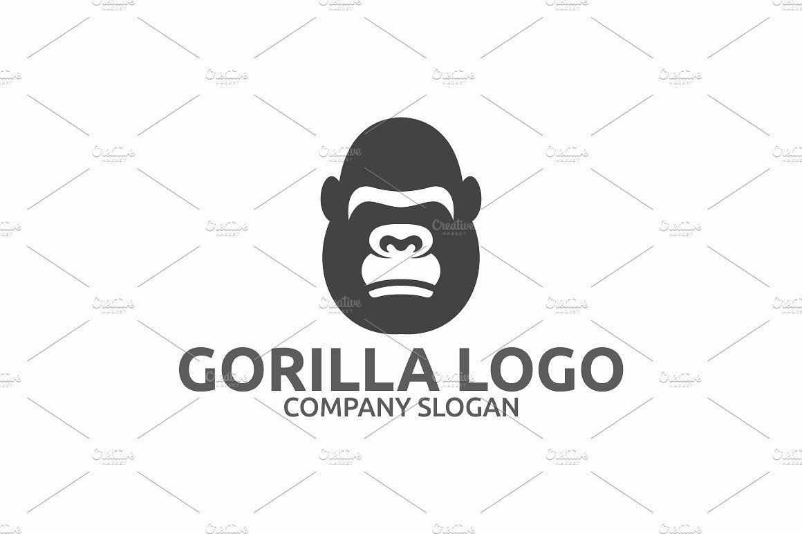 Gorilla Logo - Gorilla Logo ~ Logo Templates ~ Creative Market