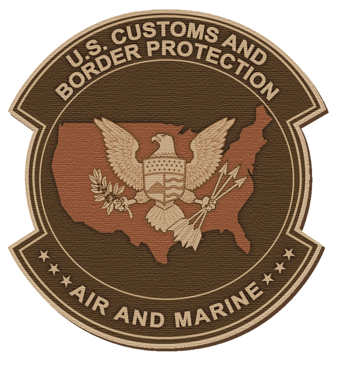 Customs and Border Patrol Logo - CBP Air and Marine Operations