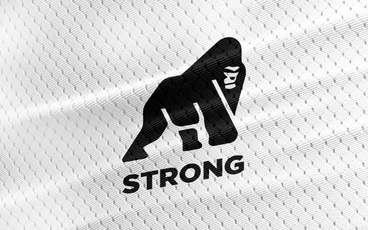 Gorilla Logo - Majestic Gorilla Logo | Readymade Strong Gorilla Logo For Sale - Lobotz