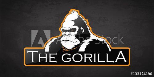 Gorilla Logo - Gorilla logo - Buy this stock vector and explore similar vectors at ...