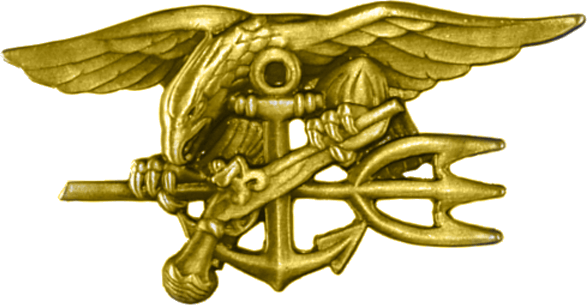 Trident Military Logo - Special Warfare insignia