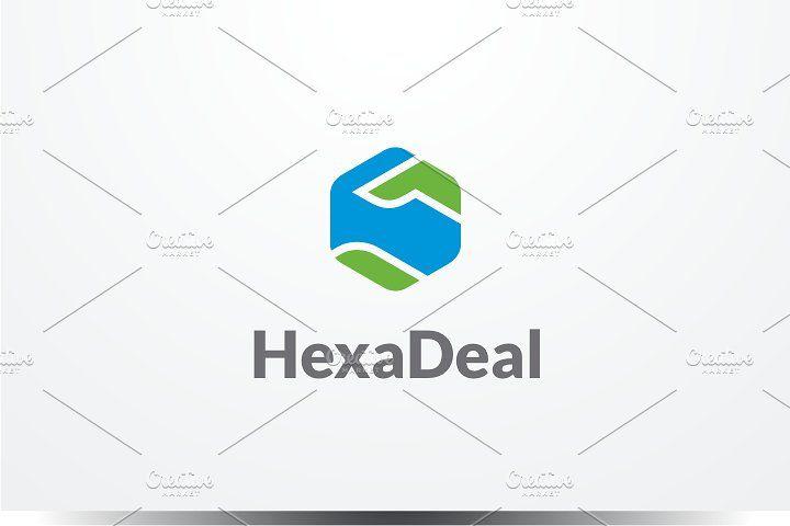 Deal Logo - Hexa Deal Logo ~ Logo Templates ~ Creative Market