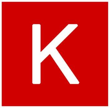 K in Red Rectangle Logo - Using Keras for Deep Learning