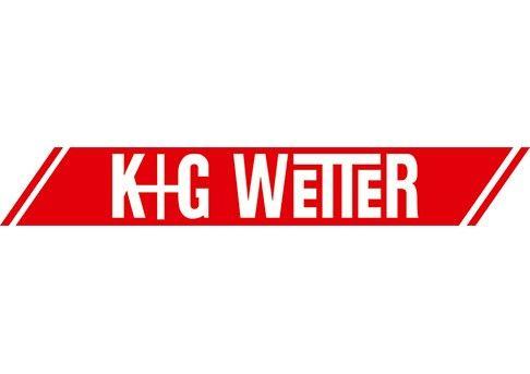 K in Red Rectangle Logo - K G Wetter