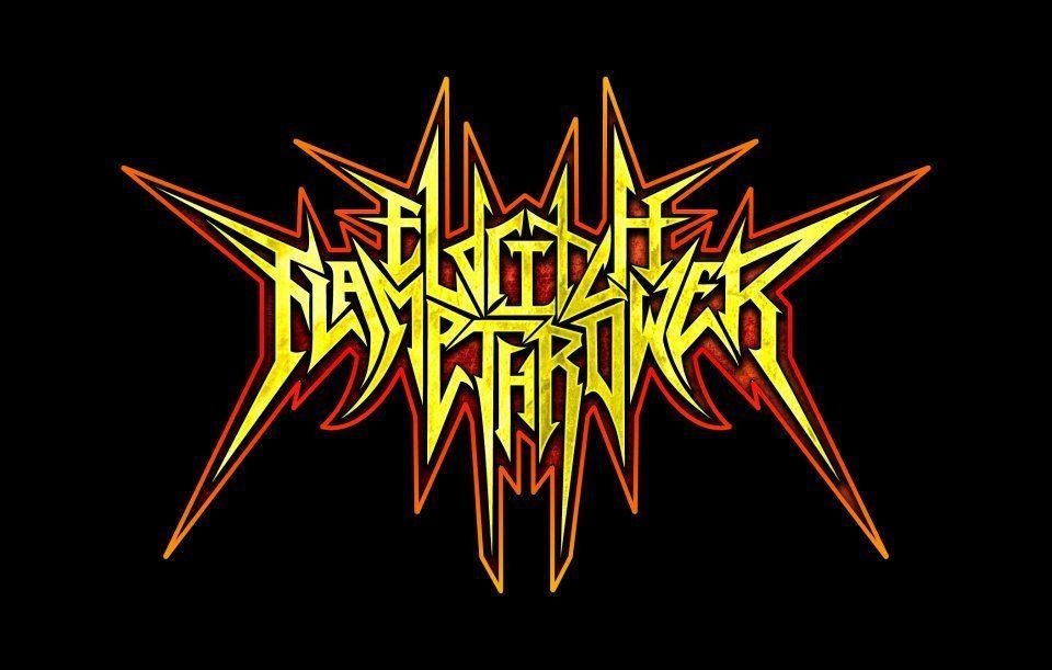 Flamethrower Logo - Eldritch Flamethrower Horst. Metal Rock. Black Metal