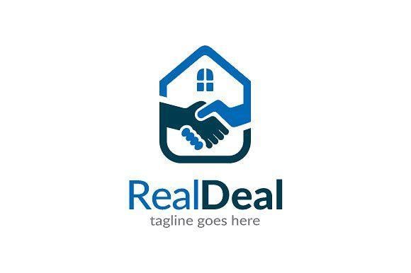 Deal Logo - Real Estate Deal Logo Template Logo Templates Creative Market