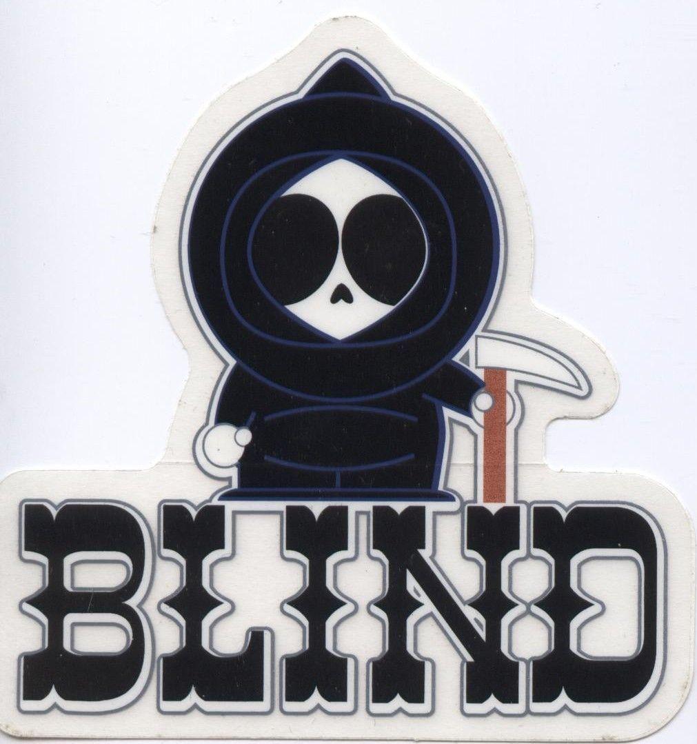 Blind Skateboard Logo - Blind Skateboards Kenny Reaper Sticker South Park. Click on picture ...