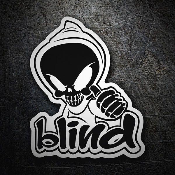 Blind Skateboard Logo - Sticker Blind Skateboards | MuralDecal.com