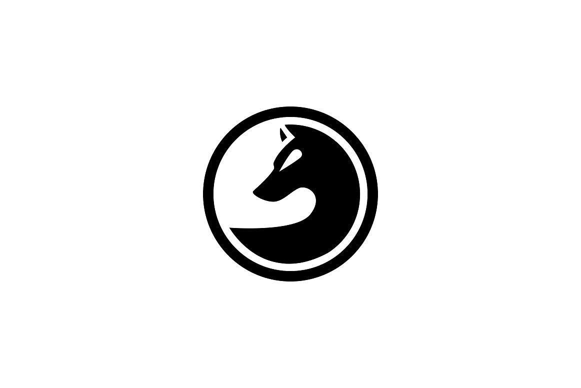 Cool Wolf Logo - Wolf Logo Template Logo Templates Creative Market