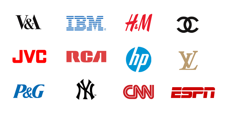 Pictoral Logo - Types of logos: lettermarks, wordmarks, pictorial marks