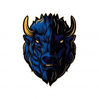 Bison Head Logo - Bison Vectors, Photos and PSD files | Free Download