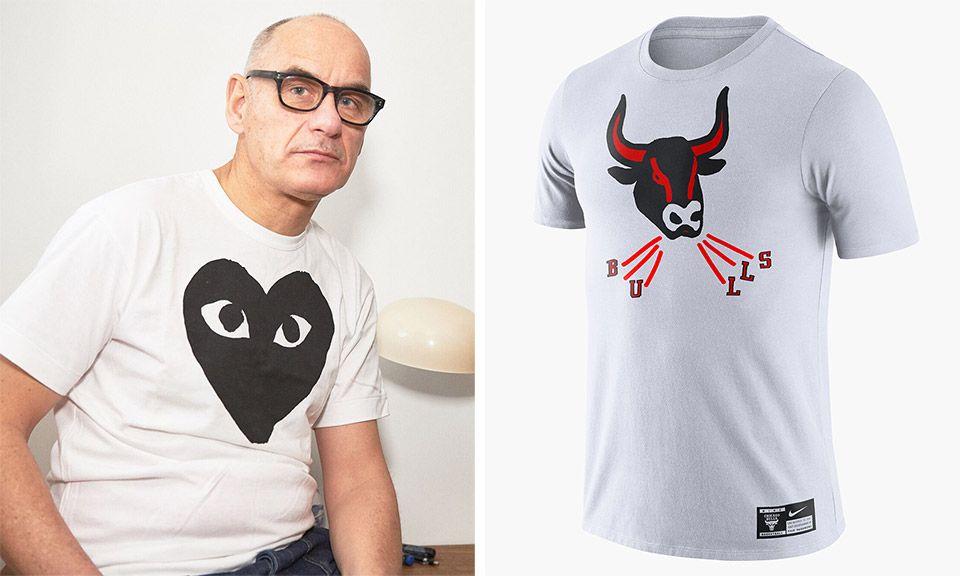 Filip Pagowski Logo - The Artist Who Created CDG's 'Heart Logo' Reimagines NBA Logos