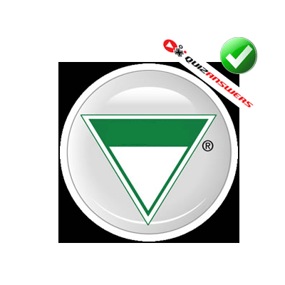 Green and White Circle Logo - Green and white Logos