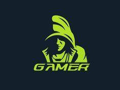 Trendy Gamer Logo - Gaming logo design by @skiraila! | Logos, Marks & Symbols | Logo ...