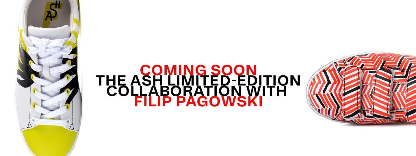 Filip Pagowski Logo - ASH x FILIP PAGOWSKI SPECIAL EDITION