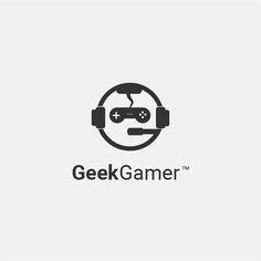 Trendy Gamer Logo - Gaming logo design by @skiraila! | Logos, Marks & Symbols | Logo ...