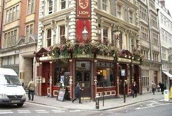 Red Lion London Logo - Red Lion, Moorgate, London, EC2M 7LS - pub details ...