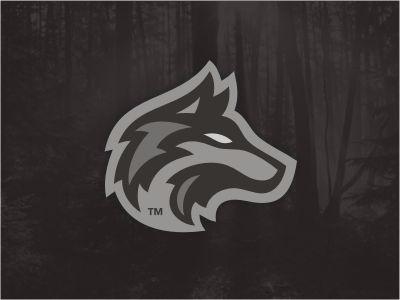 Cool Wolf Logo - KC Wolves. Logos and Branding. Logos, Logo design, Wolf