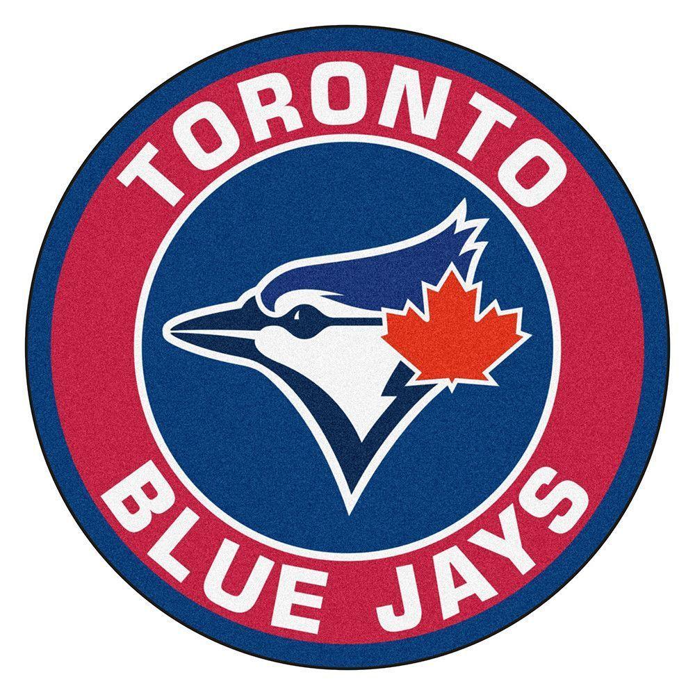 Toronto Blue Jays Logo - Toronto Blue Jays MLB Round Floor Mat 29 | bottlecaps | Toronto Blue ...