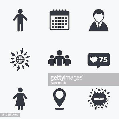 Person Group Logo - Businessman Person Group of People premium clipart