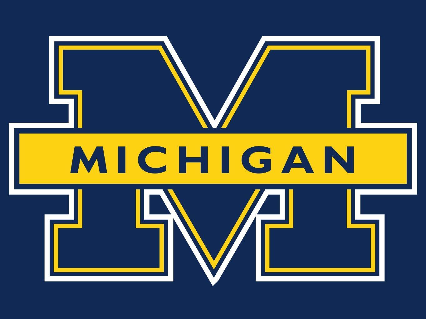 University of Michigan Football Logo - michigan football. Michigan Football Poster. Barcelona 2012