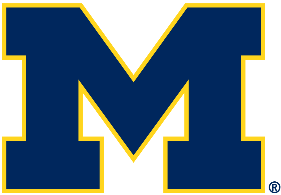 University of Michigan Football Logo - Michigan Wolverines Alternate Logo - NCAA Division I (i-m) (NCAA i-m ...