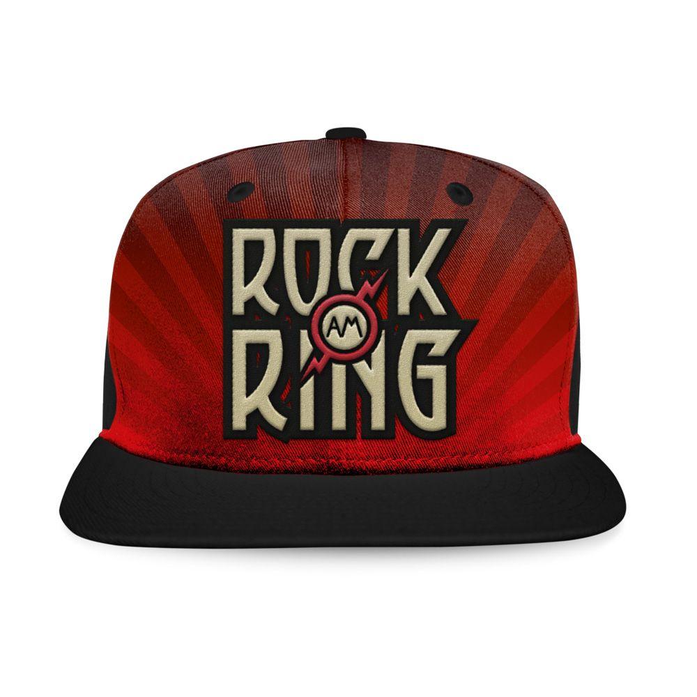 Stripe Red N Logo - My Festival Shop - Logo n Stripes - Rock am Ring Festival - Cap