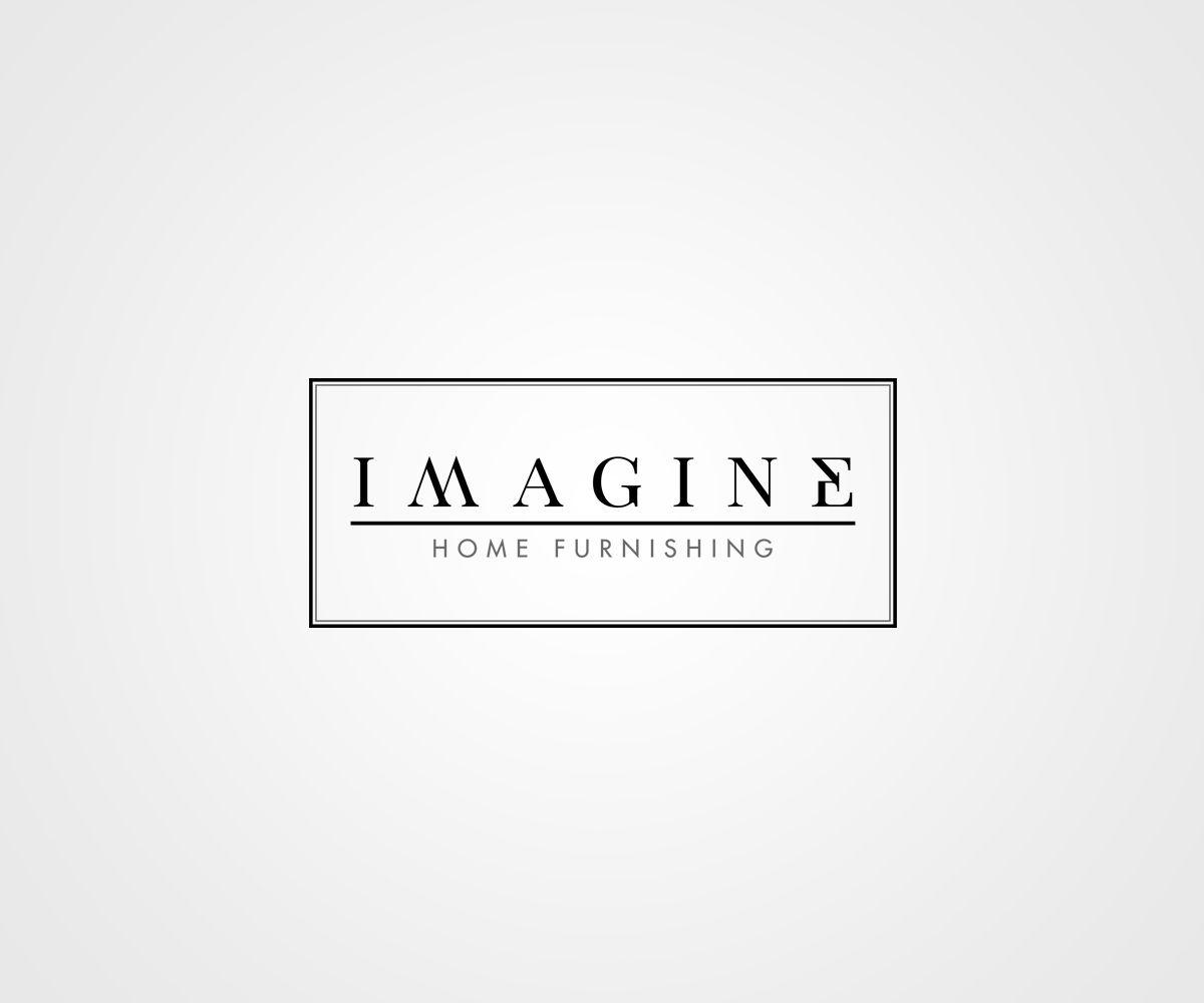 White and Blue Dot Logo - Bold, Playful, Industry Logo Design for Imagine/ Home Furnishing