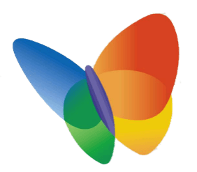 Who Has a Butterfly Logo - Picture of Rainbow Butterfly Logo Quiz