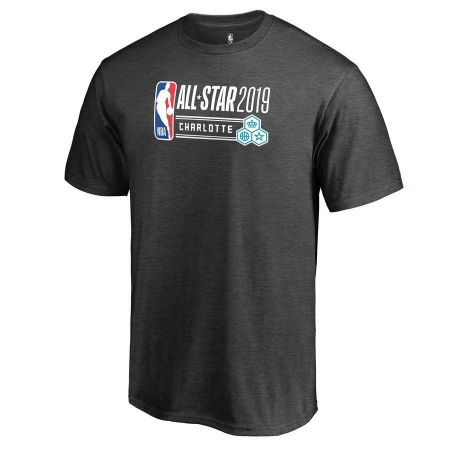 Fanatics Logo - Men's Fanatics Branded Heather Gray 2019 NBA All Star Game Official