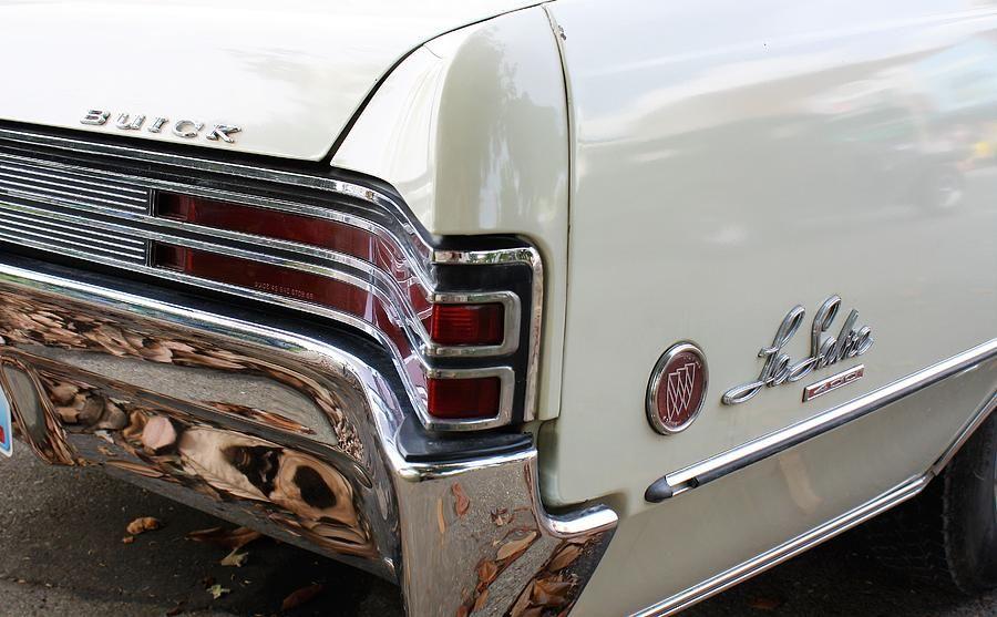 Old Buick Tail Lights Logo - 1968 Buick Lesabre - Le Sabre Tail Lights And Logos Photograph by ...