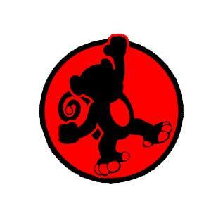 Red Monkey Logo - Red Monkey toes logo Hanger2 by acmobile on DeviantArt
