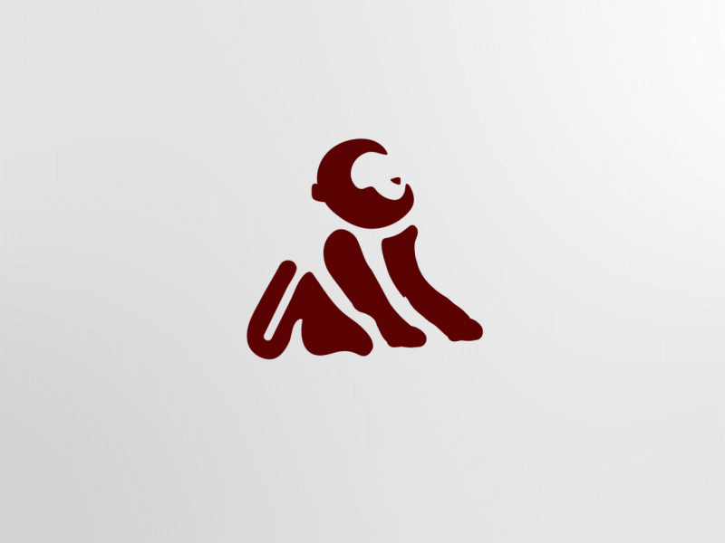 Red Monkey Logo - Red Monkey - Logo by Debora Cinti | Dribbble | Dribbble