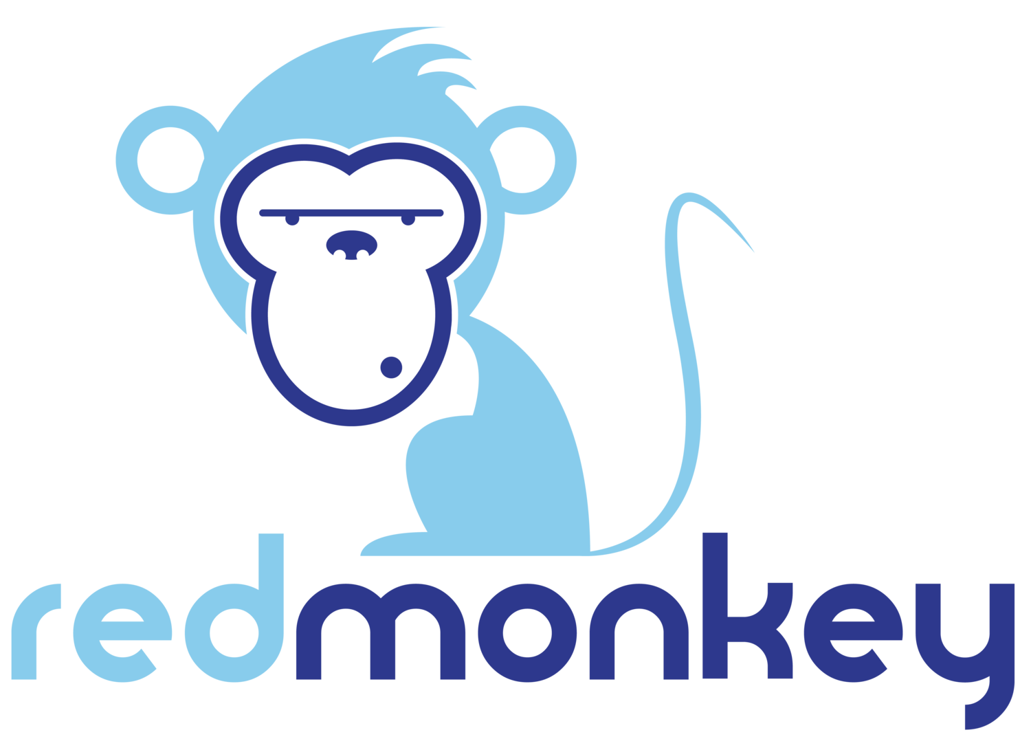 Red Monkey Logo - Red Monkey Live