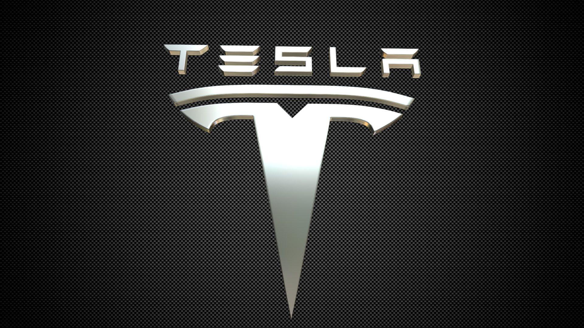 Tesla Logo - 3D model tesla logo | CGTrader