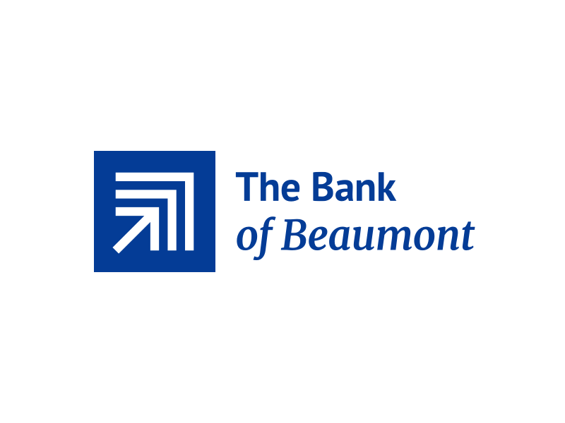 Blue Beaumont Logo - The Bank of Beaumont by Michel Doudin | Dribbble | Dribbble