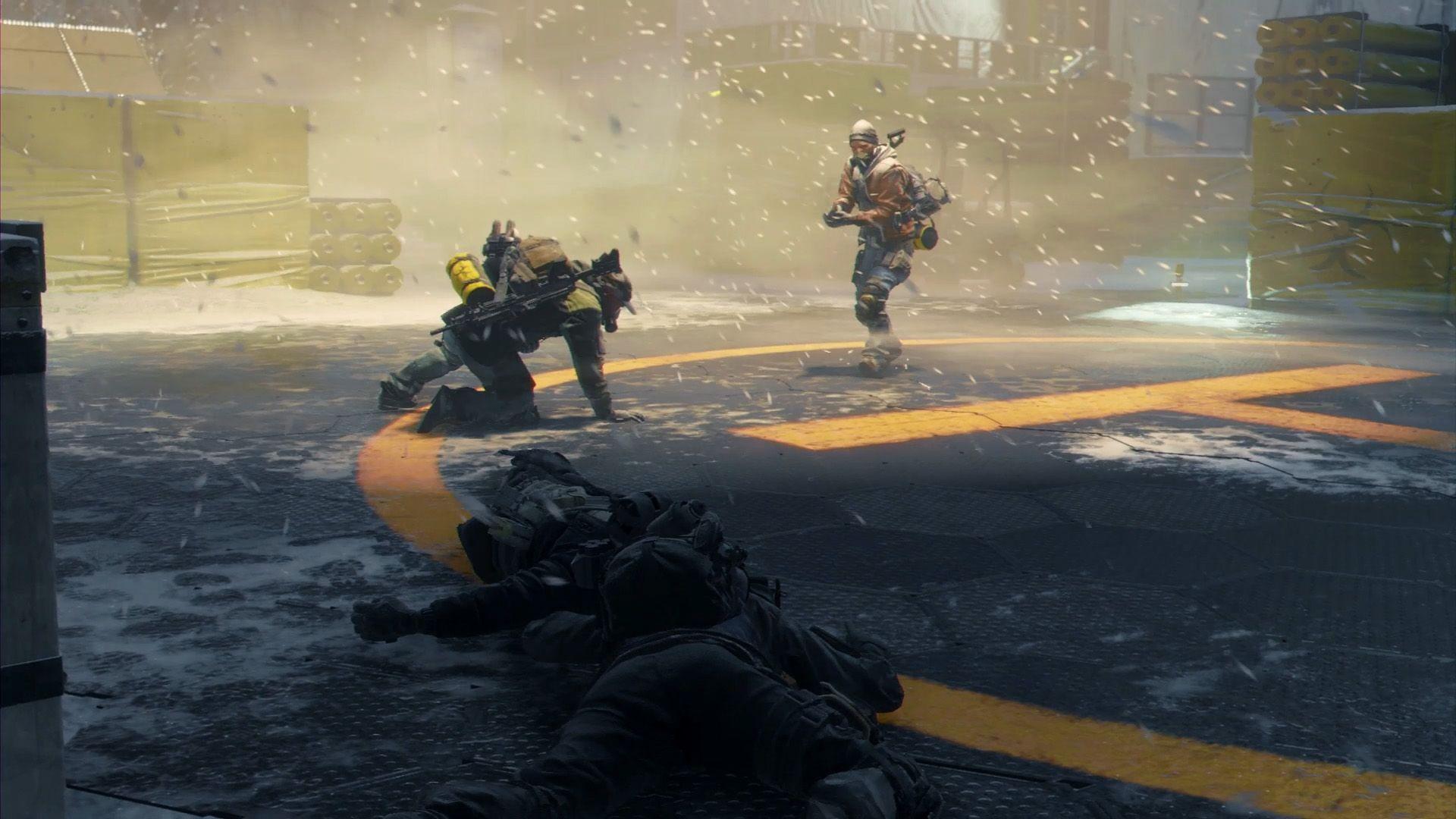 The Division MANHUNT Logo - How to stop a manhunt in The Division without firing a shot - VG247