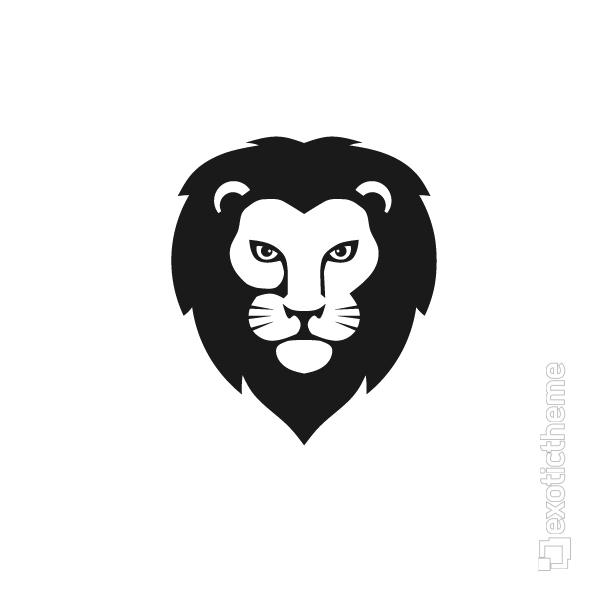 Lion Head Logo - Lion Head Logo Template - ExoticTheme