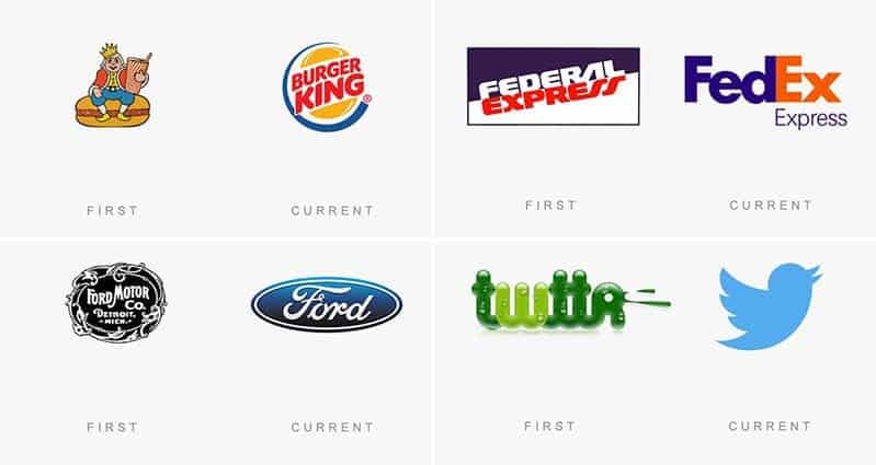 Google Old Logo - 15 Interesting Old Vs New Images Showing Famous Logos - Part 2