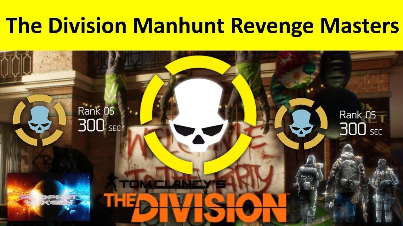 The Division MANHUNT Logo - The Division Manhunt Revenge Masters | The Division | Pinterest ...