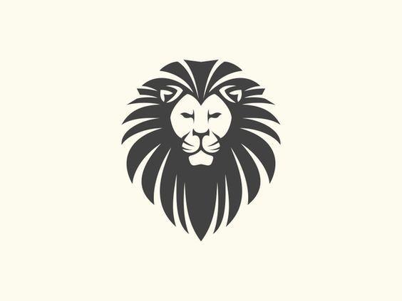 Lion Face Logo - Lion Head by Brandlogo on @creativemarket | Tattoo | Pinterest ...