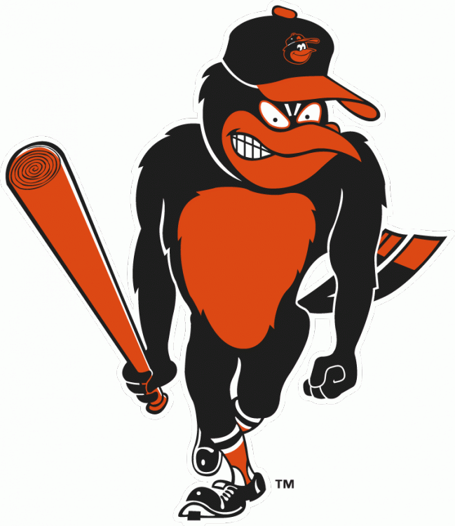 Baltimore Orioles Bird Logo - Baltimore Orioles Bird Logo | Baltimore Orioles Alternate Logo (1967 ...