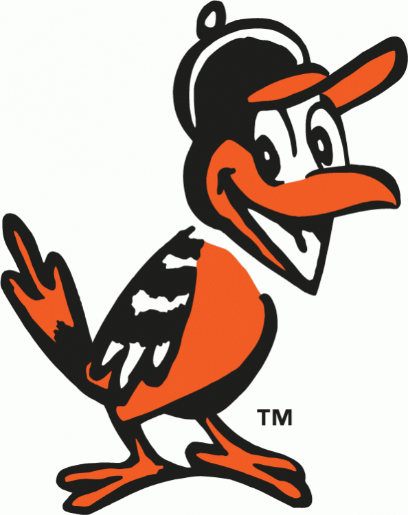 Baltimore Orioles Bird Logo - Baltimore Orioles Alternate Logo League (AL)